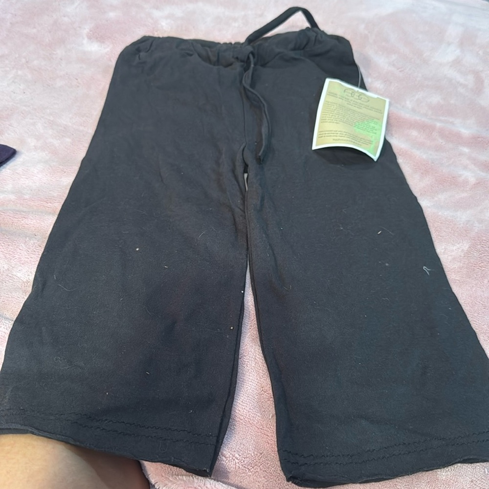 NWT EGG Collective ORGANICS Sz 18-24 month Ash Color Cotton Knit Pant Z50